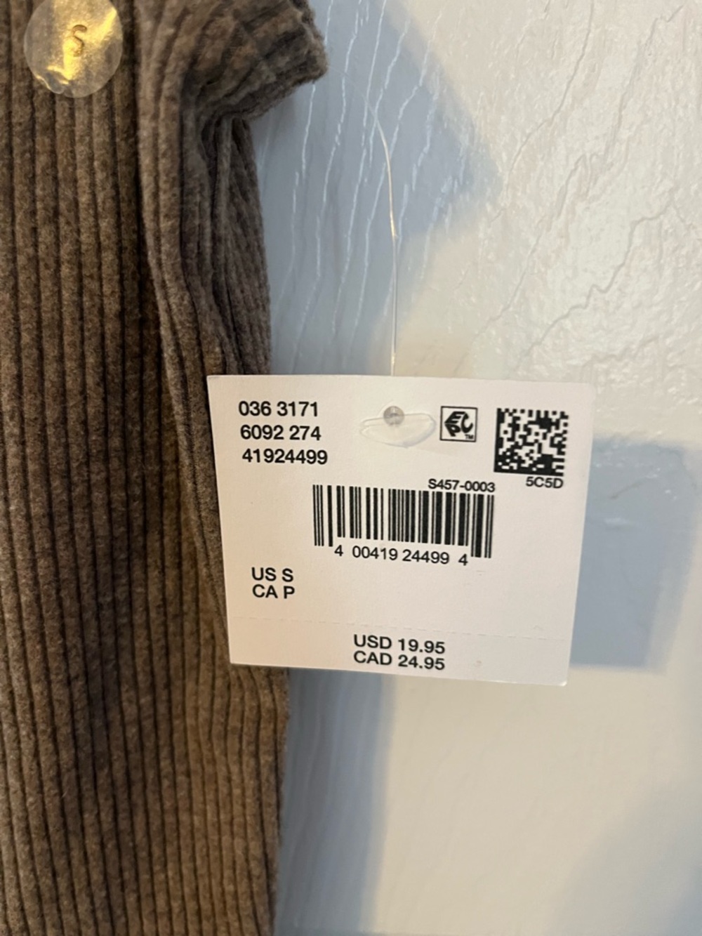 American Eagle Outfitters Women's Ribbed Tank Top in Brown - Picture 3 of 4